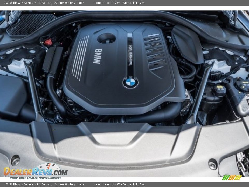 2018 BMW 7 Series 740i Sedan 3.0 Liter TwinPower Turbocharged DOHC 24-Valve VVT Inline 6 Cylinder Engine Photo #9