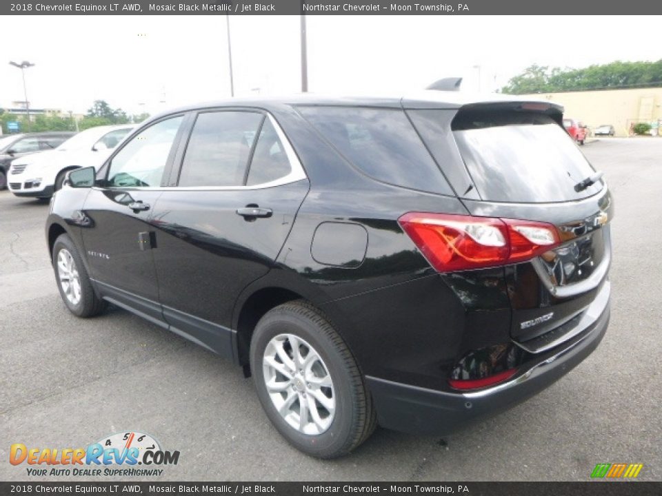 2018 Chevrolet Equinox LT AWD Mosaic Black Metallic / Jet Black Photo #3