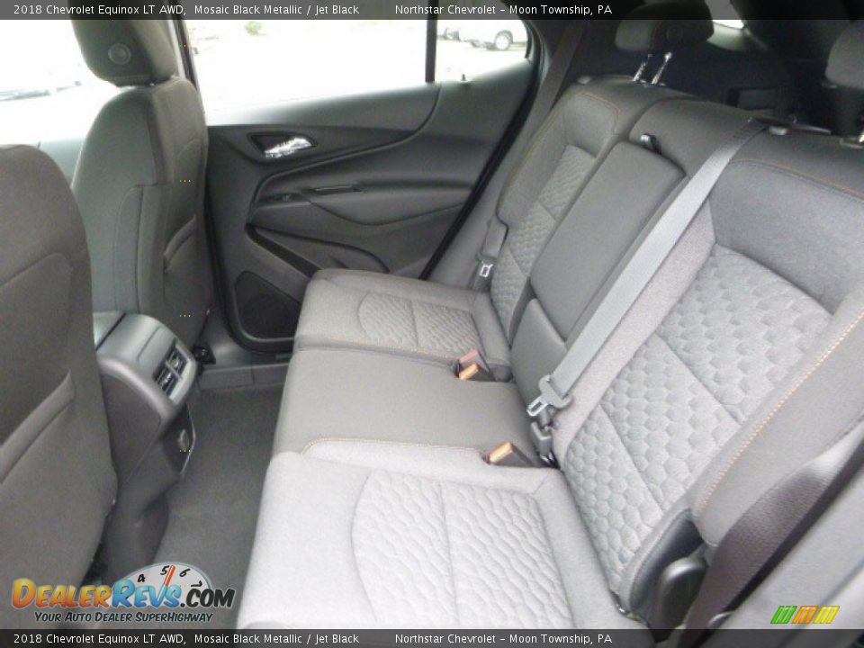 2018 Chevrolet Equinox LT AWD Mosaic Black Metallic / Jet Black Photo #12