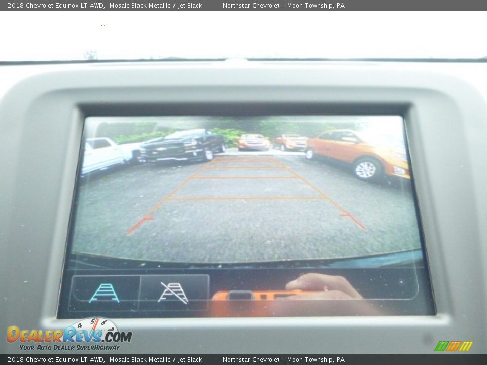 2018 Chevrolet Equinox LT AWD Mosaic Black Metallic / Jet Black Photo #19