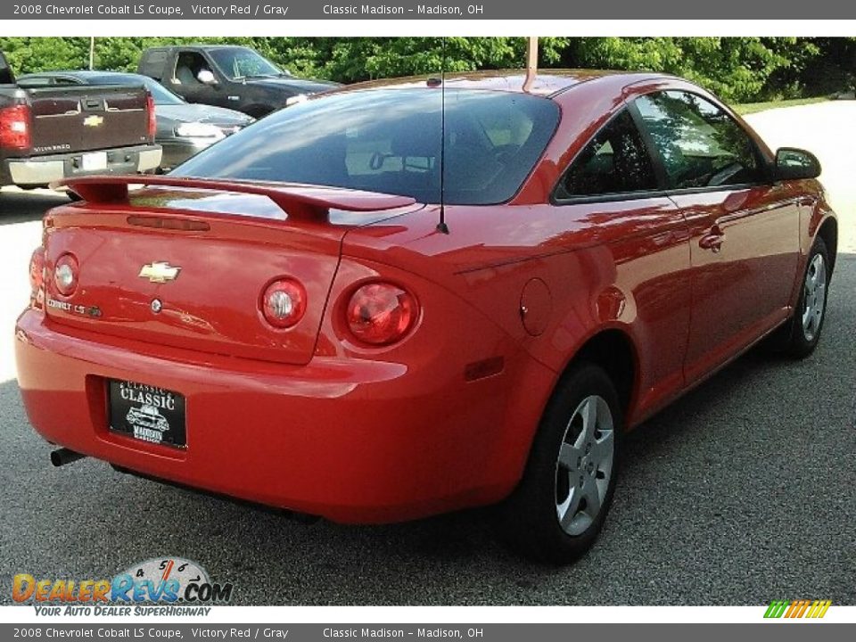 2008 Chevrolet Cobalt LS Coupe Victory Red / Gray Photo #1