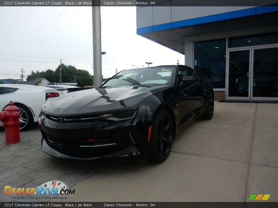 2017 Chevrolet Camaro LT Coupe Black / Jet Black Photo #1