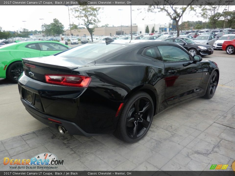 2017 Chevrolet Camaro LT Coupe Black / Jet Black Photo #4