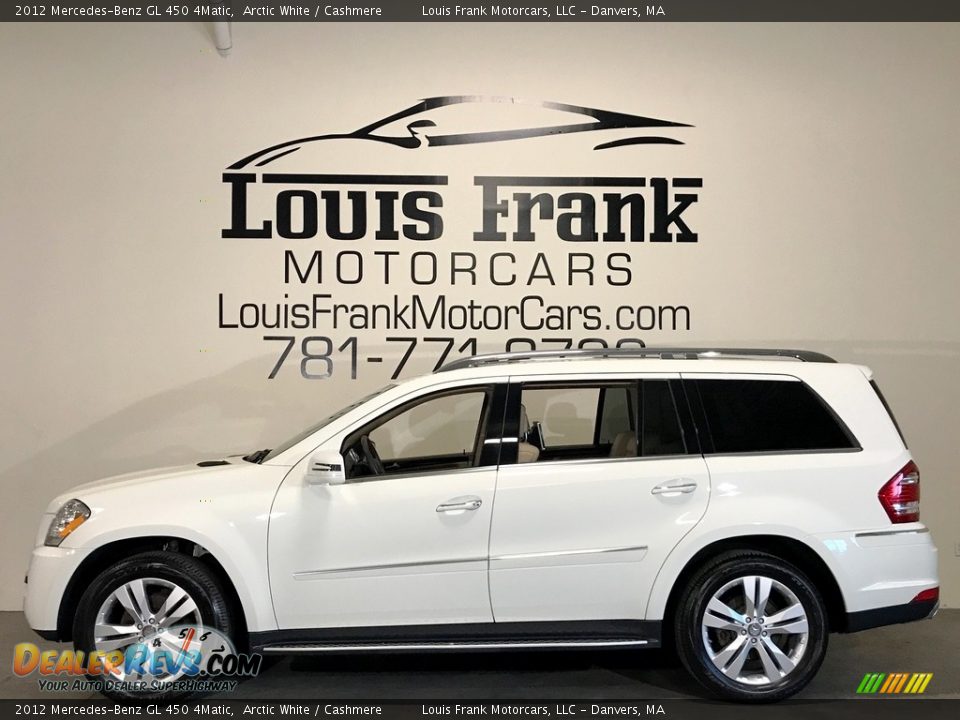 2012 Mercedes-Benz GL 450 4Matic Arctic White / Cashmere Photo #1