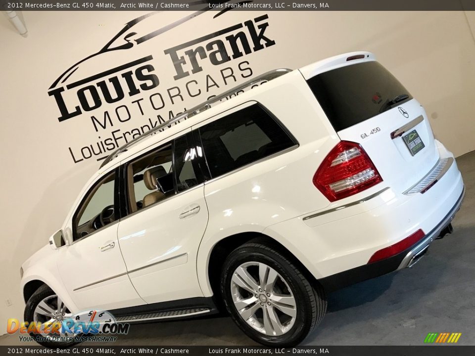 2012 Mercedes-Benz GL 450 4Matic Arctic White / Cashmere Photo #3