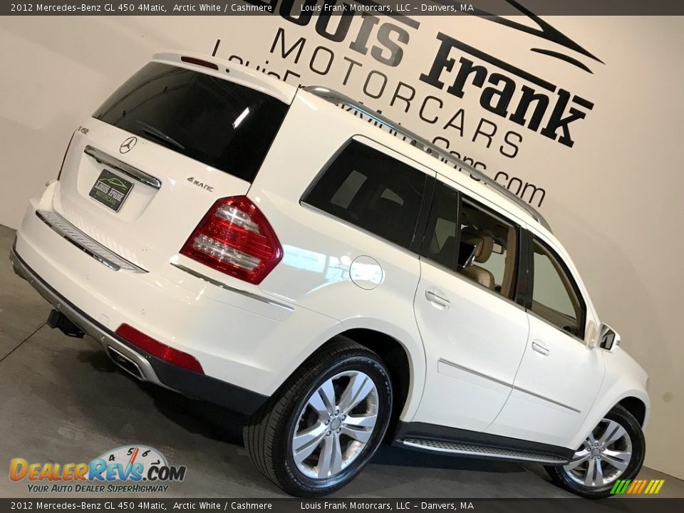 2012 Mercedes-Benz GL 450 4Matic Arctic White / Cashmere Photo #5