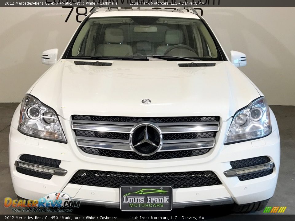 2012 Mercedes-Benz GL 450 4Matic Arctic White / Cashmere Photo #7