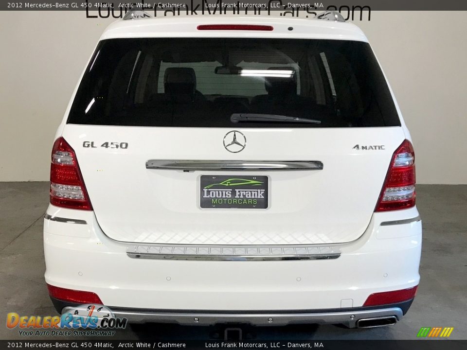 2012 Mercedes-Benz GL 450 4Matic Arctic White / Cashmere Photo #8