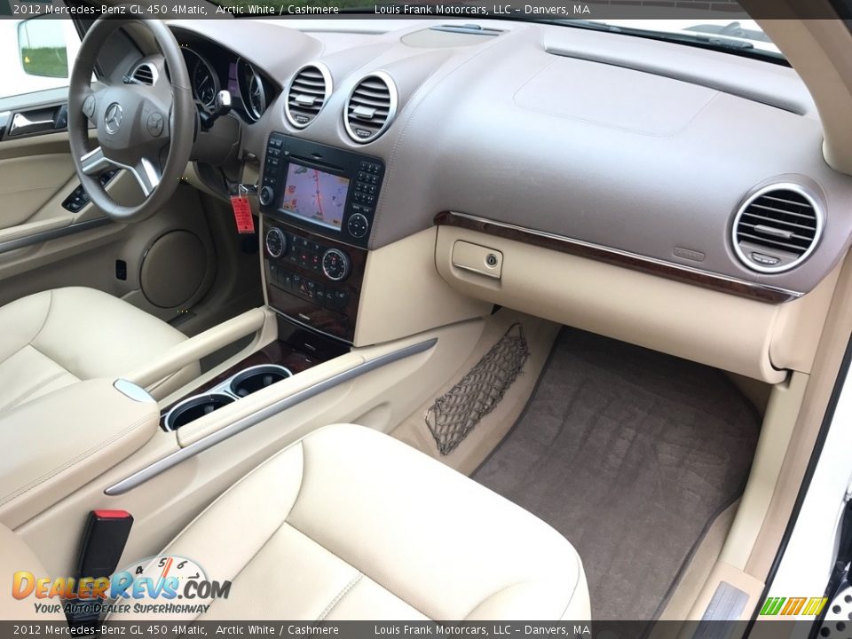2012 Mercedes-Benz GL 450 4Matic Arctic White / Cashmere Photo #10