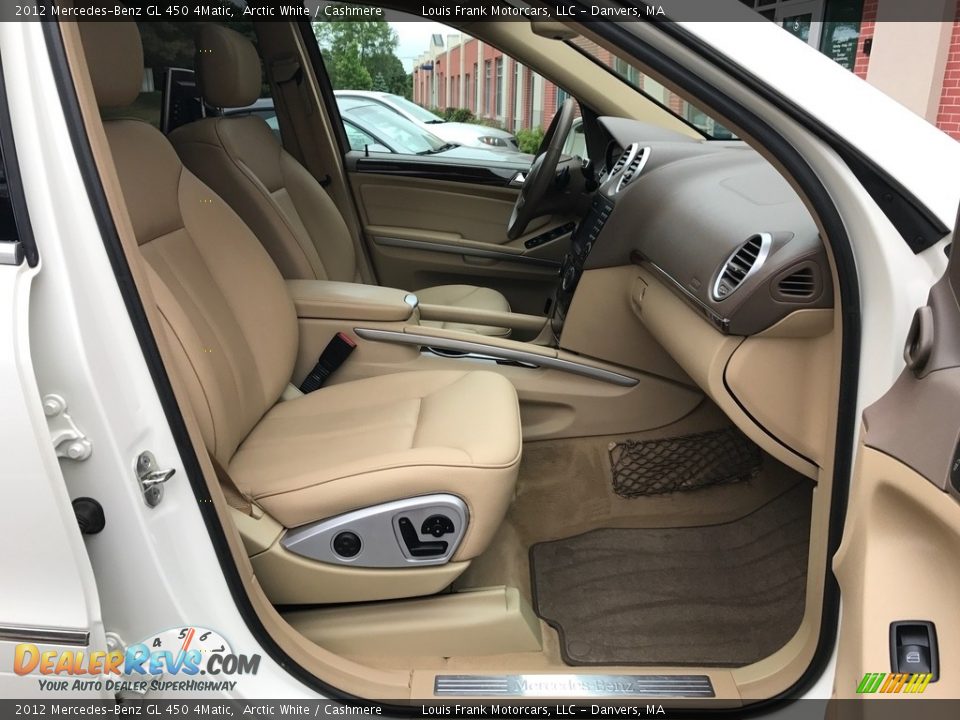 2012 Mercedes-Benz GL 450 4Matic Arctic White / Cashmere Photo #12