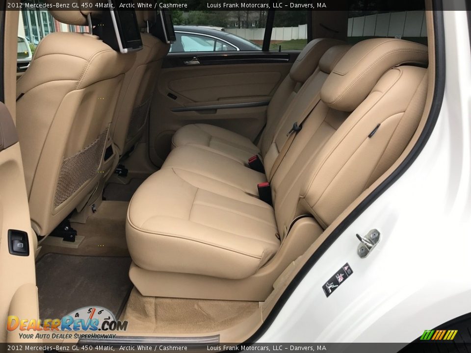 2012 Mercedes-Benz GL 450 4Matic Arctic White / Cashmere Photo #13