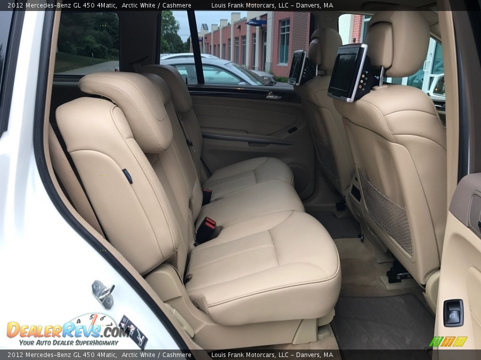 2012 Mercedes-Benz GL 450 4Matic Arctic White / Cashmere Photo #14