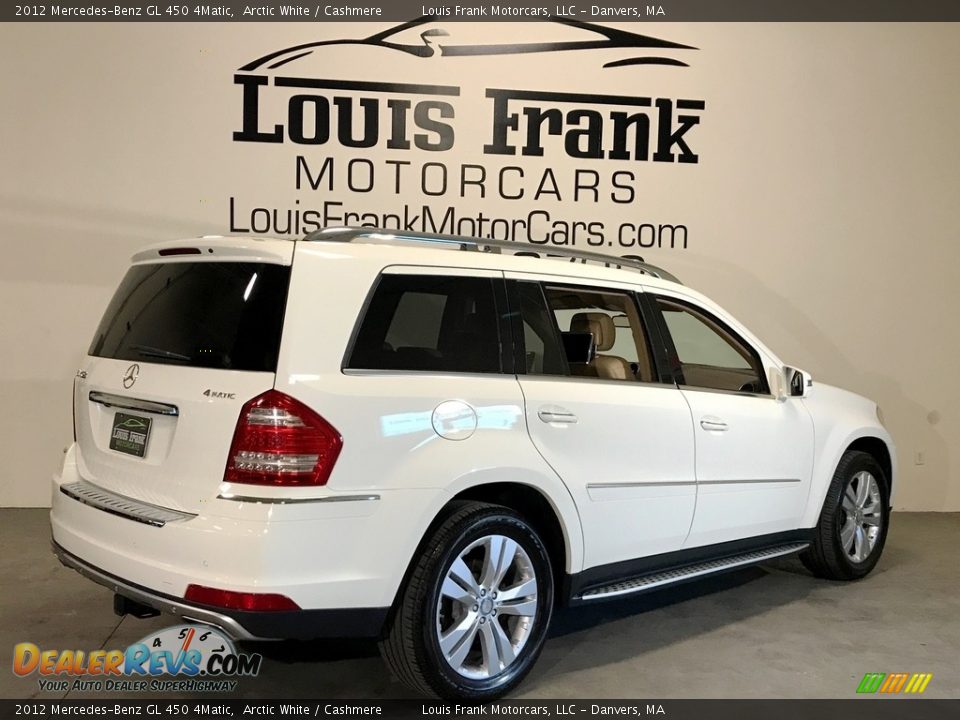 2012 Mercedes-Benz GL 450 4Matic Arctic White / Cashmere Photo #18