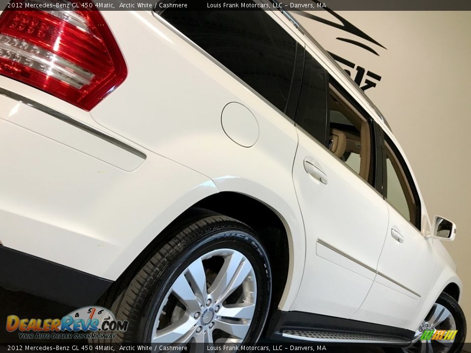 2012 Mercedes-Benz GL 450 4Matic Arctic White / Cashmere Photo #20