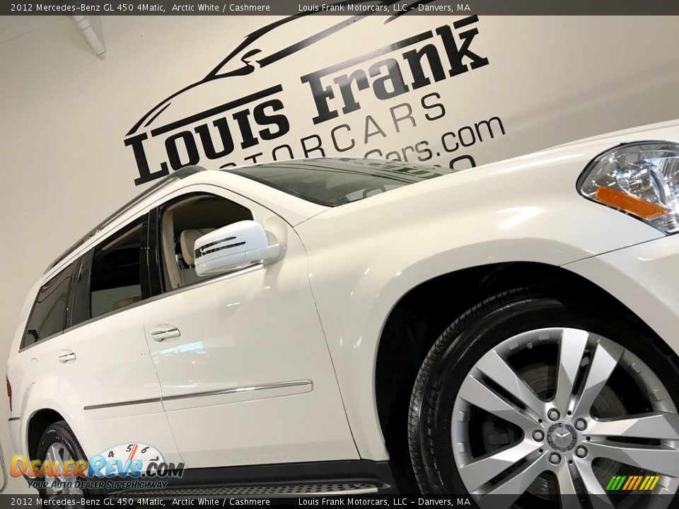 2012 Mercedes-Benz GL 450 4Matic Arctic White / Cashmere Photo #21