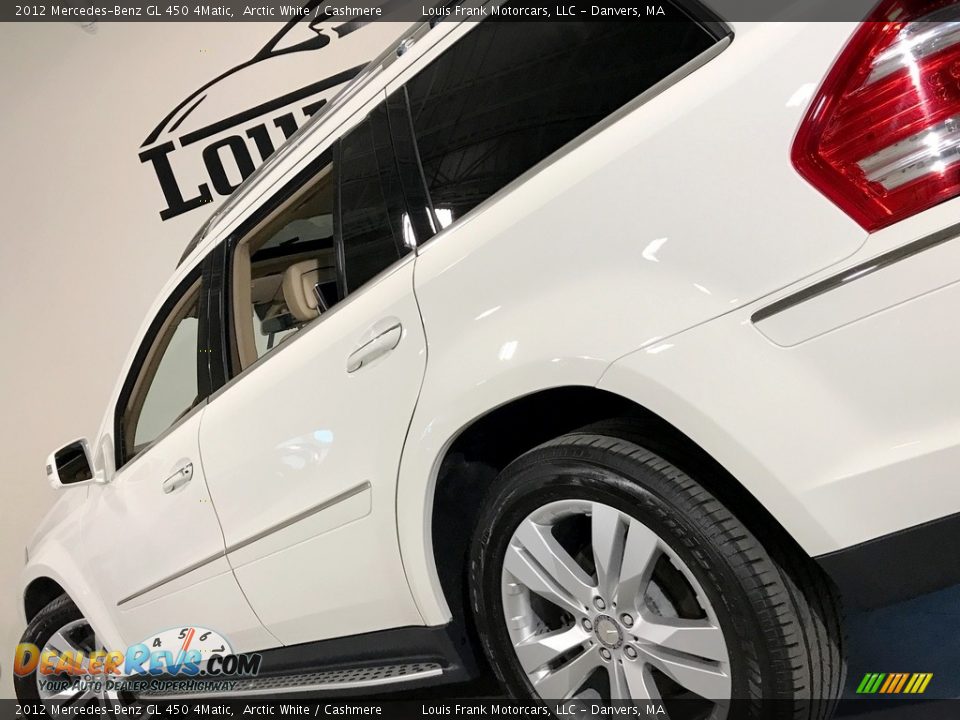 2012 Mercedes-Benz GL 450 4Matic Arctic White / Cashmere Photo #22