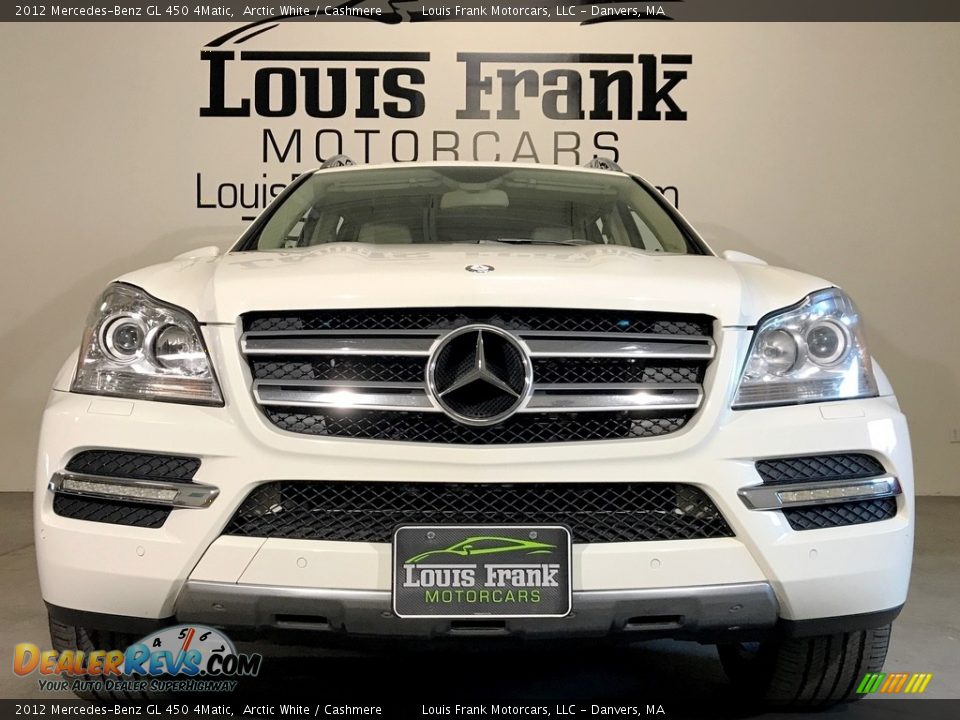 2012 Mercedes-Benz GL 450 4Matic Arctic White / Cashmere Photo #24