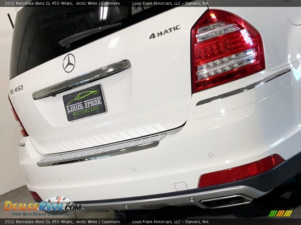 2012 Mercedes-Benz GL 450 4Matic Arctic White / Cashmere Photo #26
