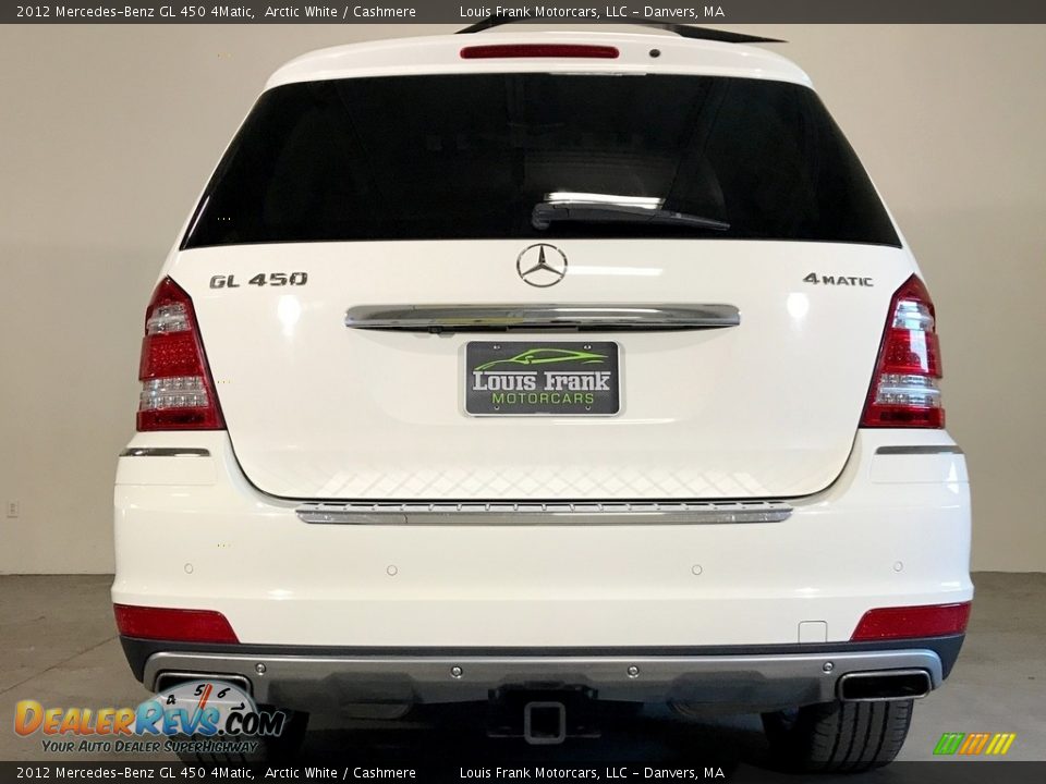 2012 Mercedes-Benz GL 450 4Matic Arctic White / Cashmere Photo #27