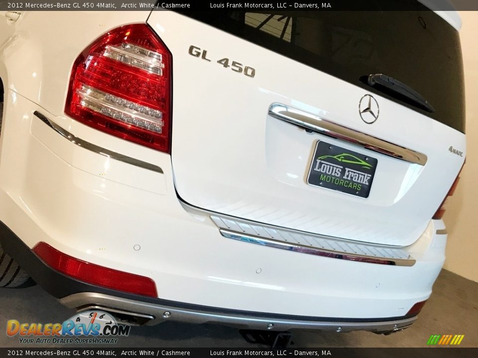2012 Mercedes-Benz GL 450 4Matic Arctic White / Cashmere Photo #28
