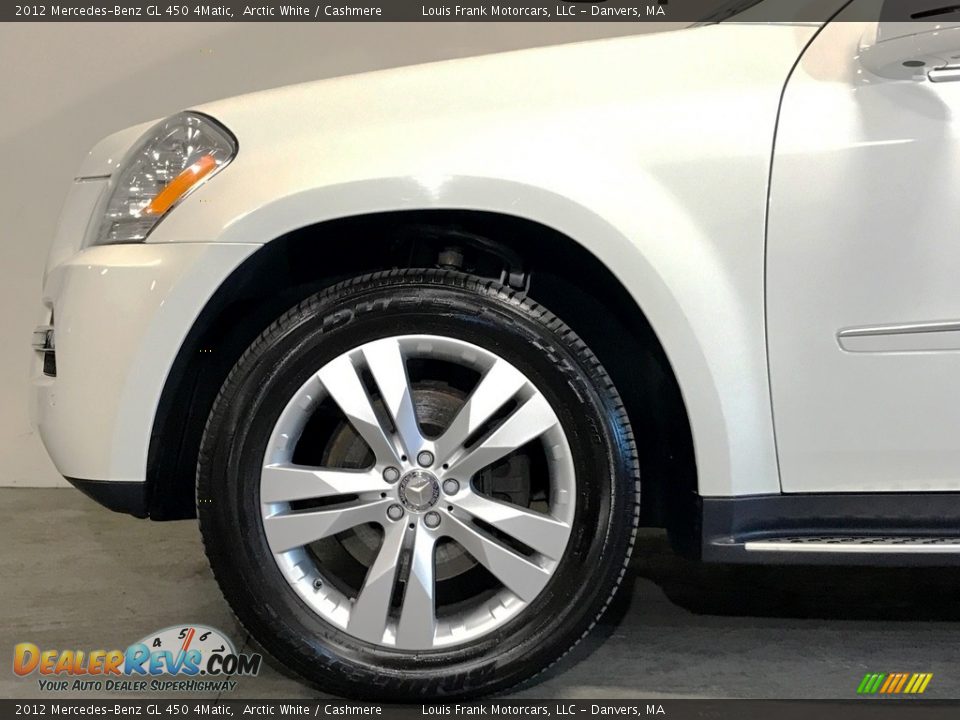 2012 Mercedes-Benz GL 450 4Matic Arctic White / Cashmere Photo #29