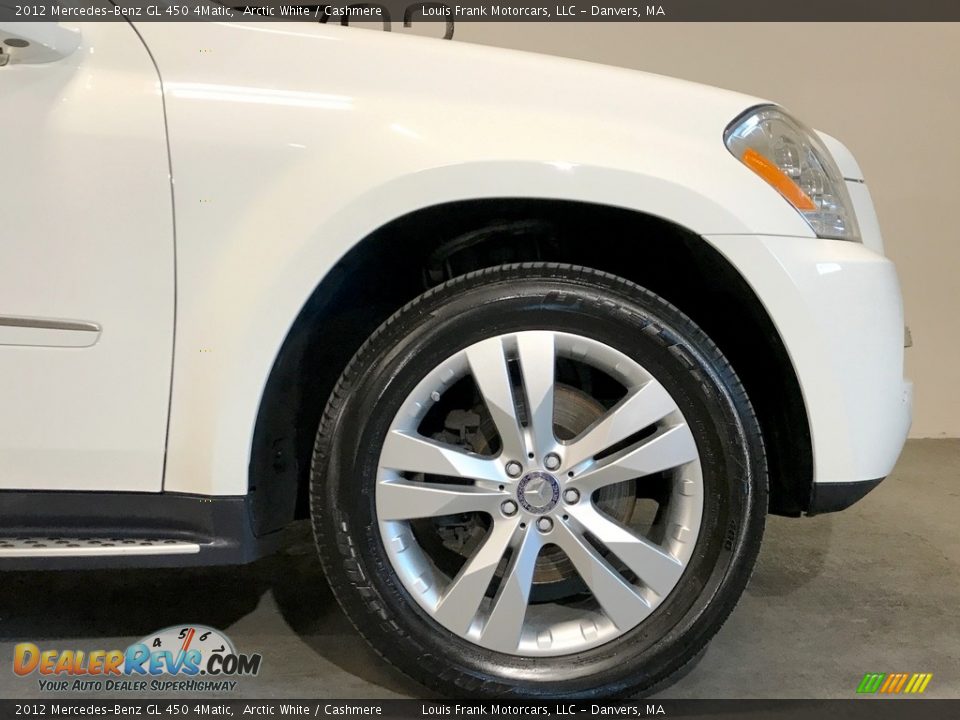 2012 Mercedes-Benz GL 450 4Matic Arctic White / Cashmere Photo #30