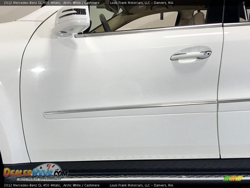 2012 Mercedes-Benz GL 450 4Matic Arctic White / Cashmere Photo #31