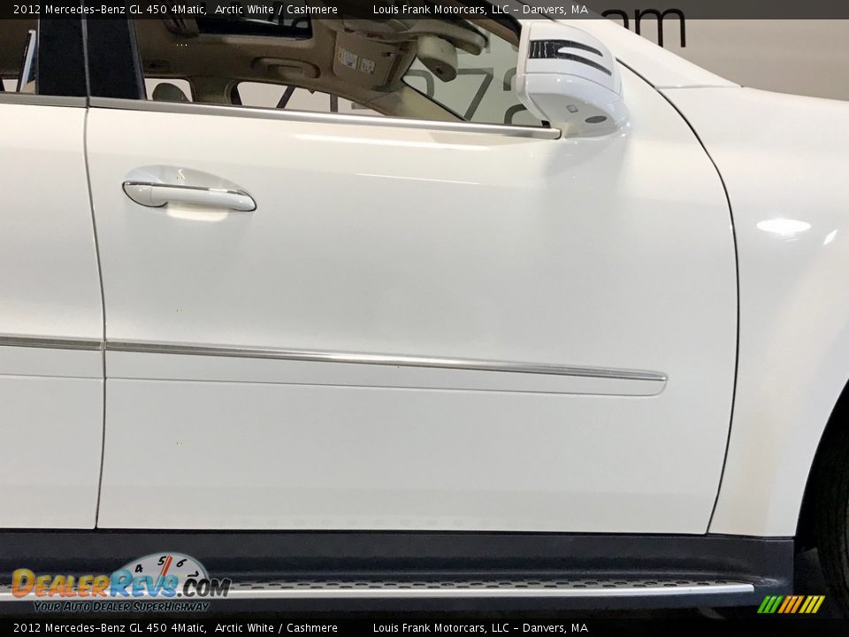 2012 Mercedes-Benz GL 450 4Matic Arctic White / Cashmere Photo #32
