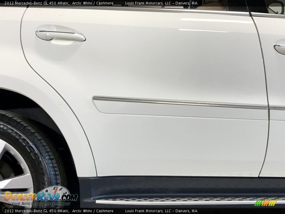 2012 Mercedes-Benz GL 450 4Matic Arctic White / Cashmere Photo #34