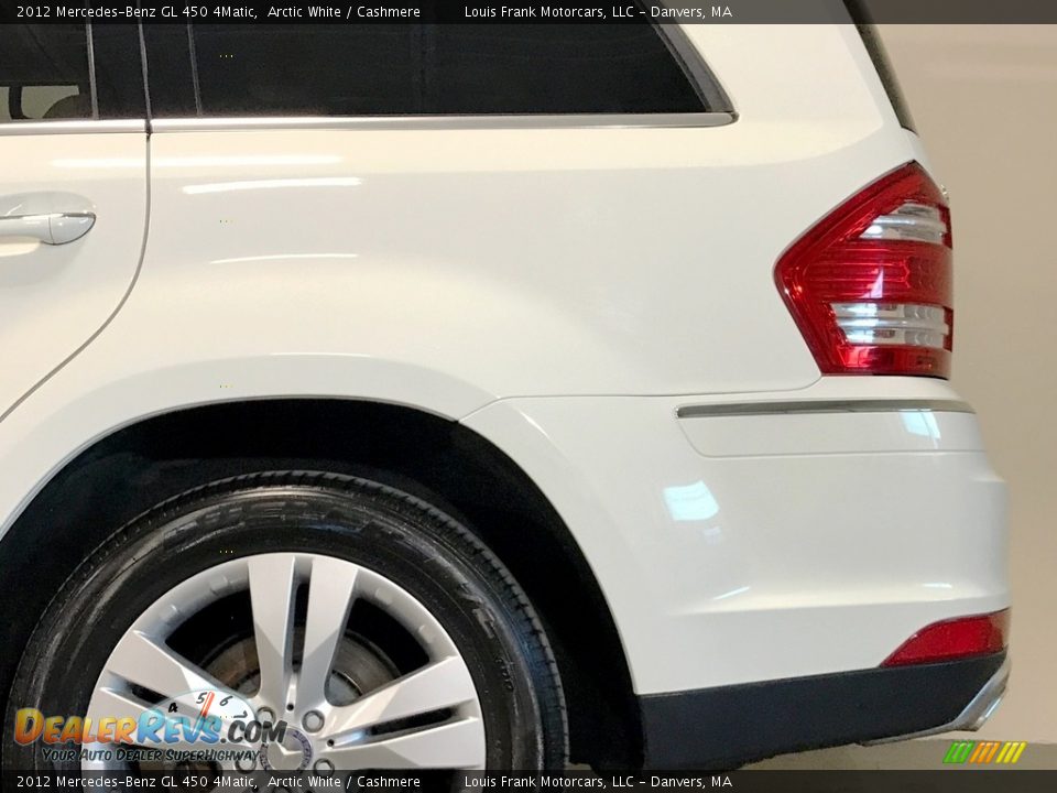 2012 Mercedes-Benz GL 450 4Matic Arctic White / Cashmere Photo #35