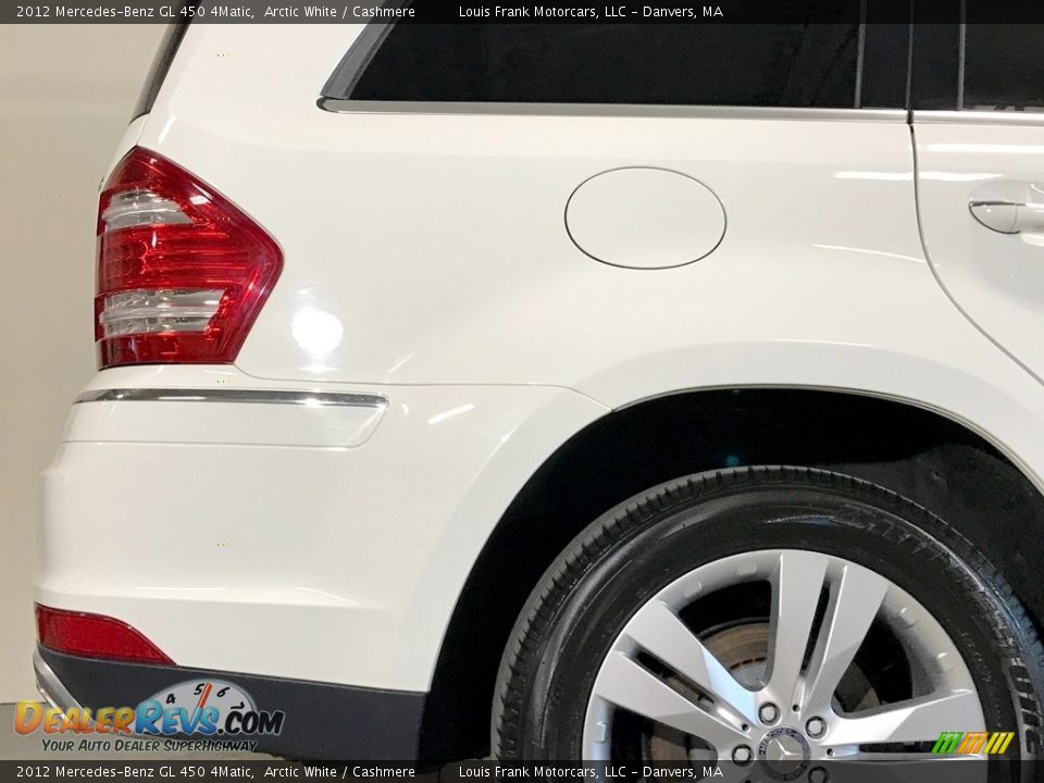 2012 Mercedes-Benz GL 450 4Matic Arctic White / Cashmere Photo #36