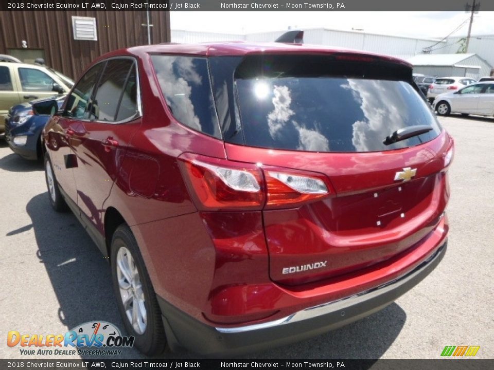 2018 Chevrolet Equinox LT AWD Cajun Red Tintcoat / Jet Black Photo #3