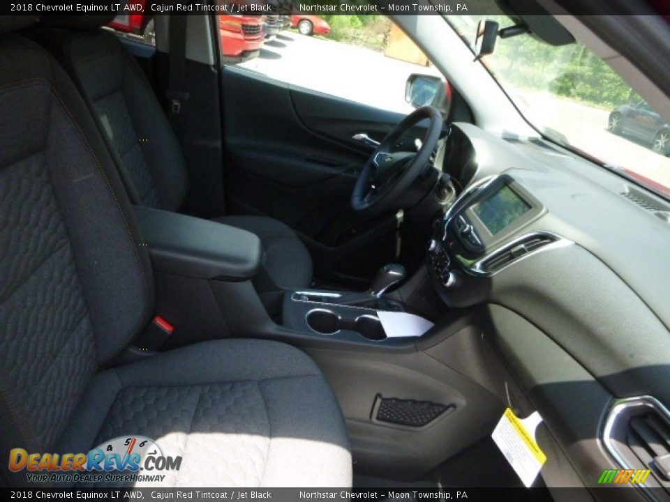 2018 Chevrolet Equinox LT AWD Cajun Red Tintcoat / Jet Black Photo #10