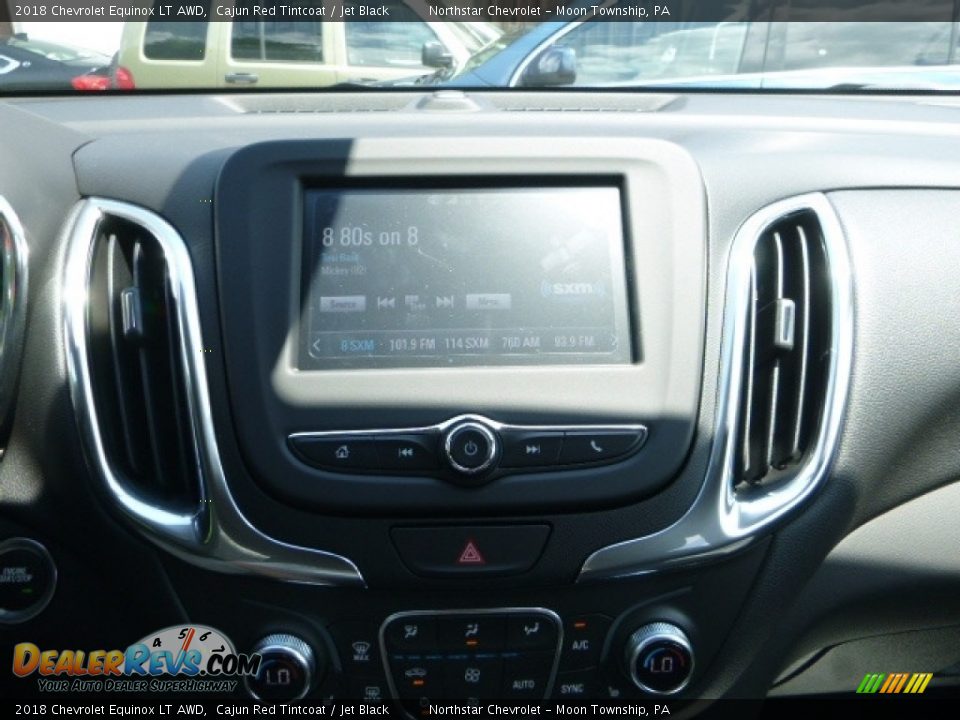 2018 Chevrolet Equinox LT AWD Cajun Red Tintcoat / Jet Black Photo #18
