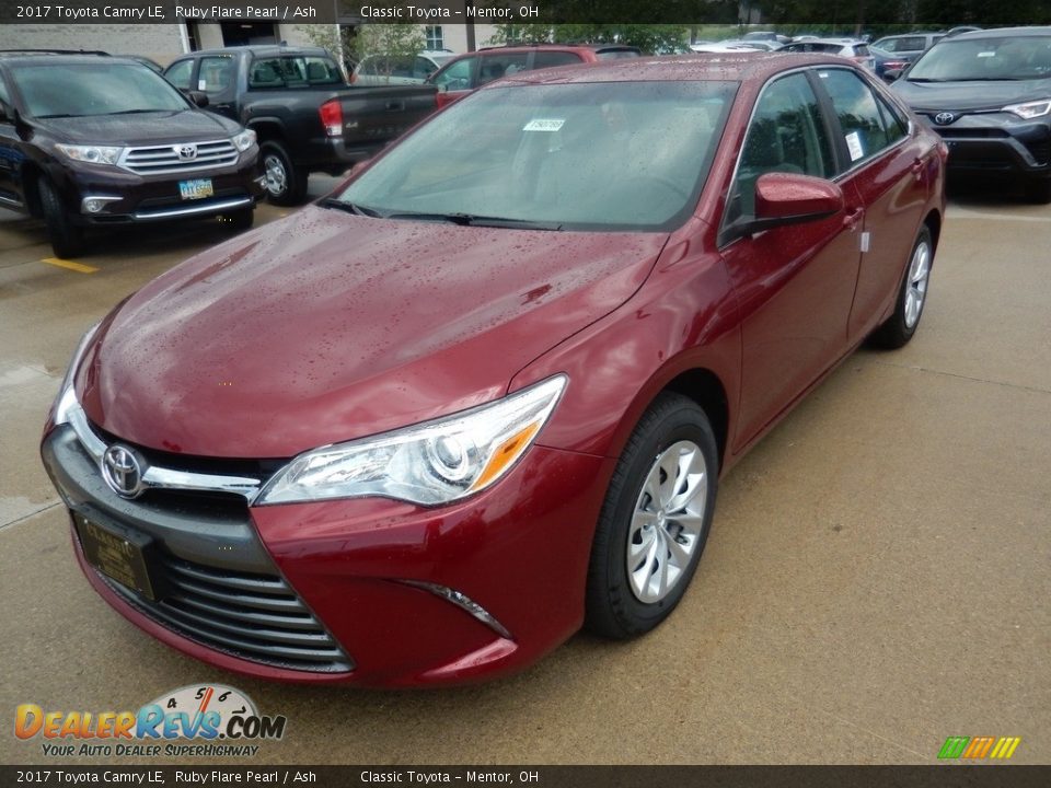 2017 Toyota Camry LE Ruby Flare Pearl / Ash Photo #1