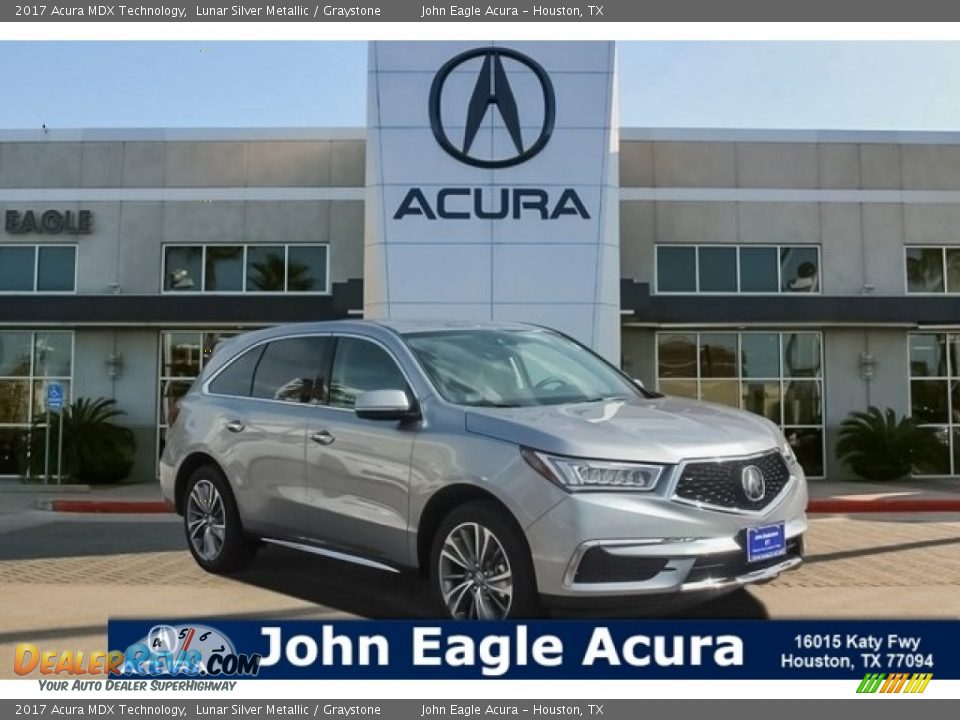 2017 Acura MDX Technology Lunar Silver Metallic / Graystone Photo #1
