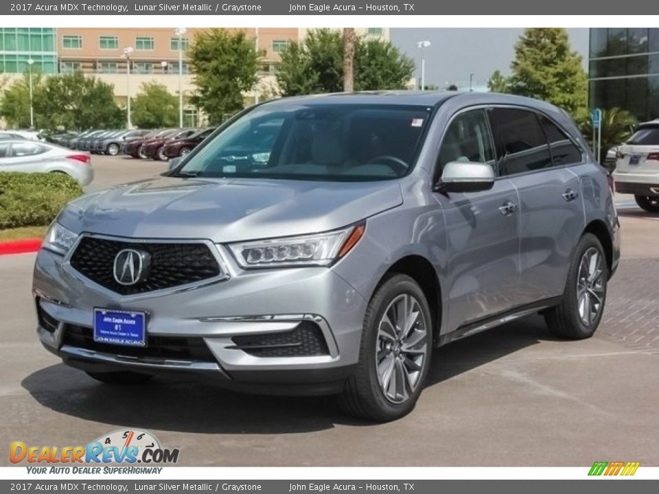 2017 Acura MDX Technology Lunar Silver Metallic / Graystone Photo #3