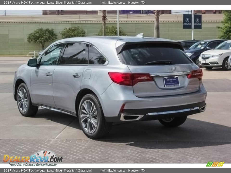2017 Acura MDX Technology Lunar Silver Metallic / Graystone Photo #5