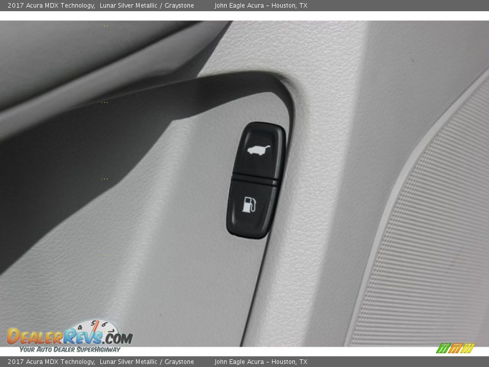 2017 Acura MDX Technology Lunar Silver Metallic / Graystone Photo #18