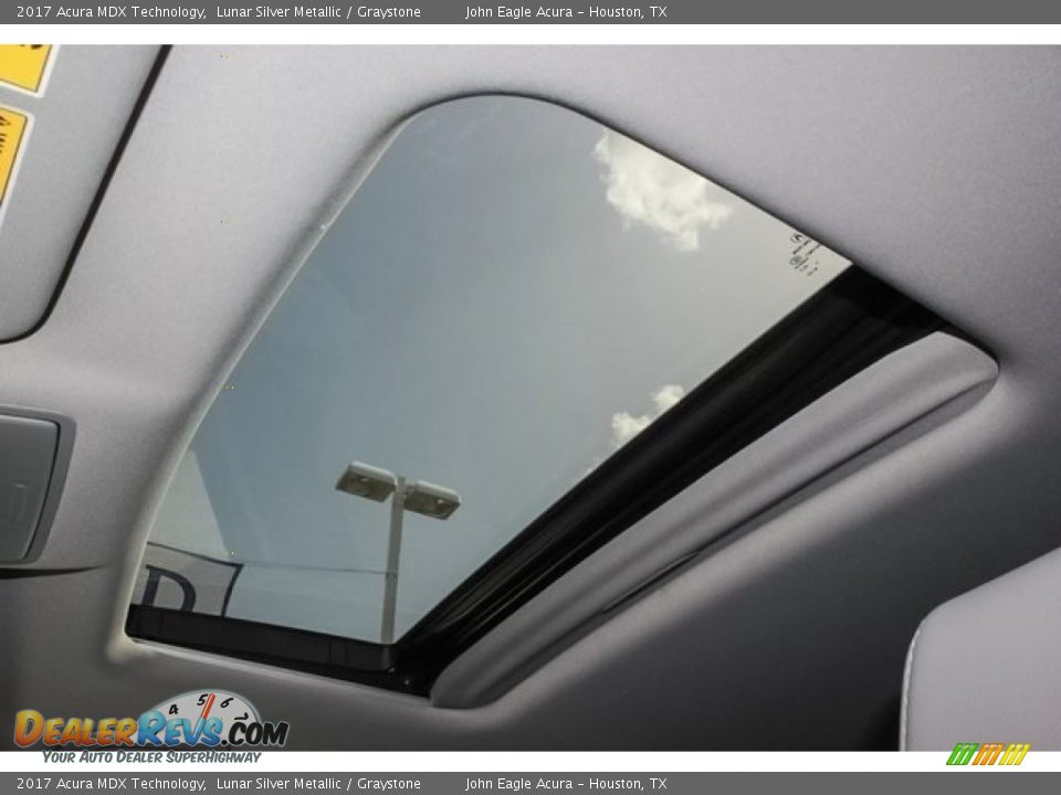 2017 Acura MDX Technology Lunar Silver Metallic / Graystone Photo #20
