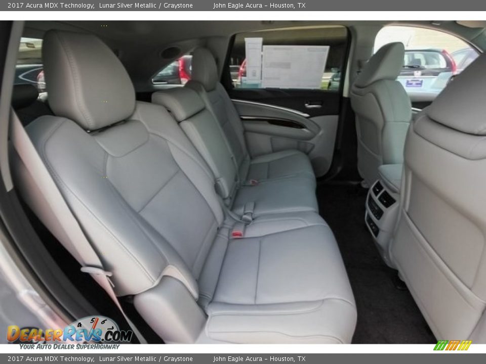 2017 Acura MDX Technology Lunar Silver Metallic / Graystone Photo #29