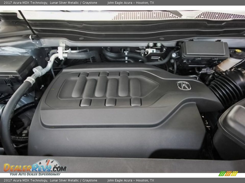 2017 Acura MDX Technology Lunar Silver Metallic / Graystone Photo #33