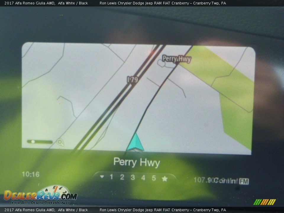 2017 Alfa Romeo Giulia AWD Alfa White / Black Photo #24