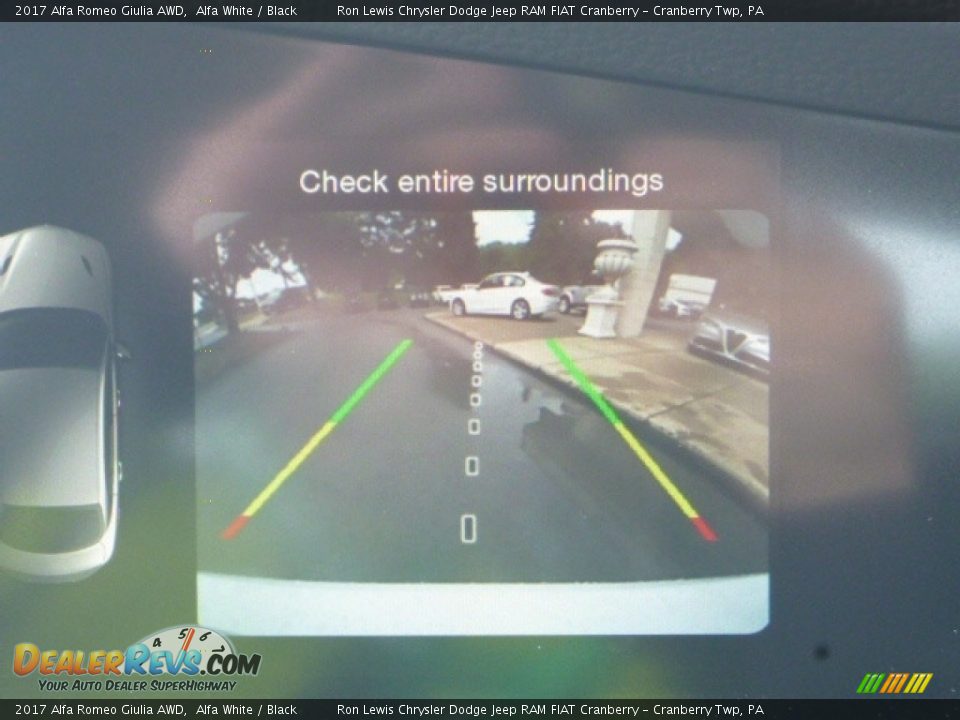 2017 Alfa Romeo Giulia AWD Alfa White / Black Photo #25