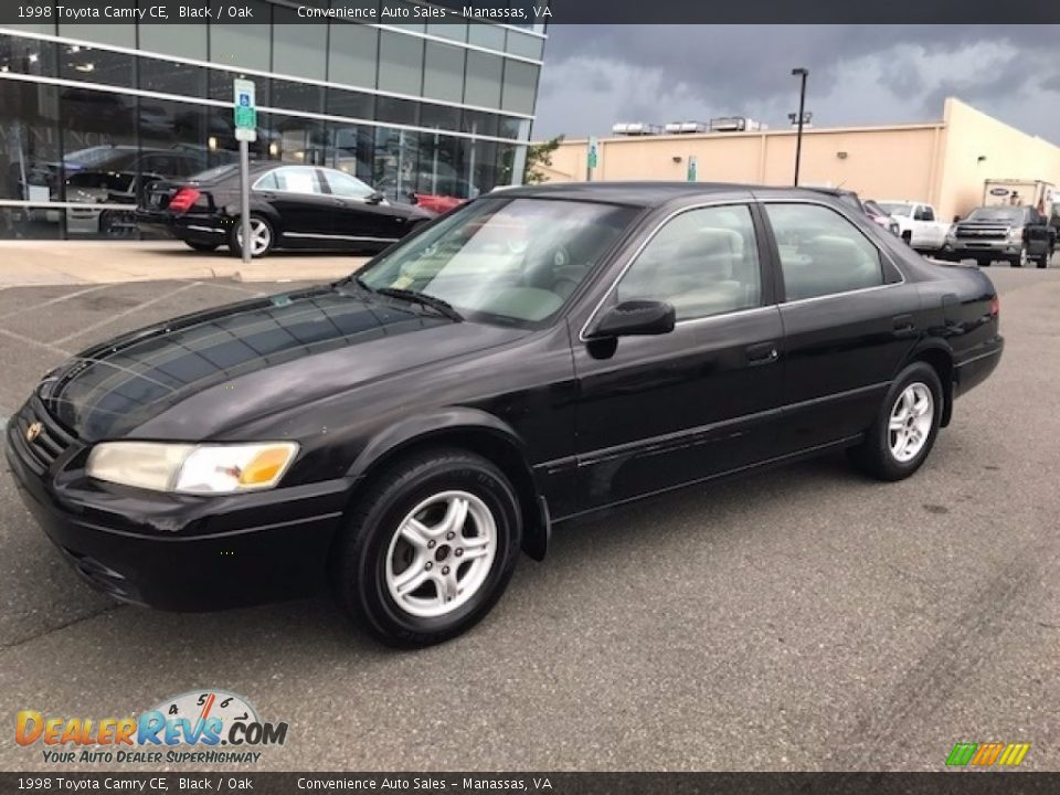 1998 Toyota Camry CE Black / Oak Photo #1
