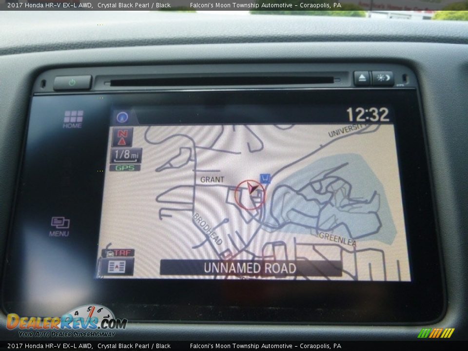 2017 Honda HR-V EX-L AWD Crystal Black Pearl / Black Photo #12