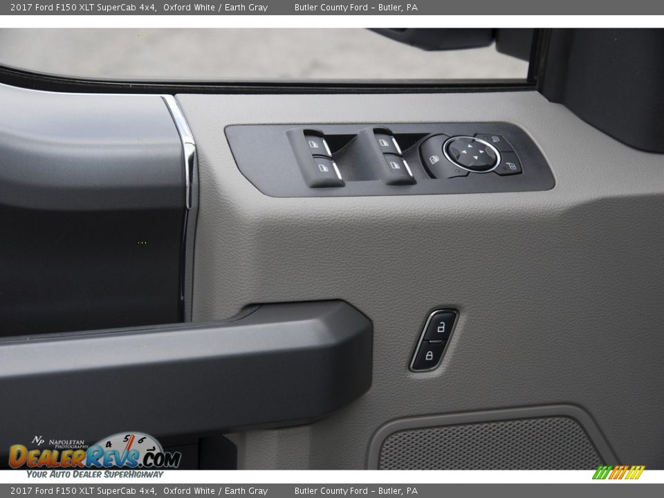 2017 Ford F150 XLT SuperCab 4x4 Oxford White / Earth Gray Photo #6