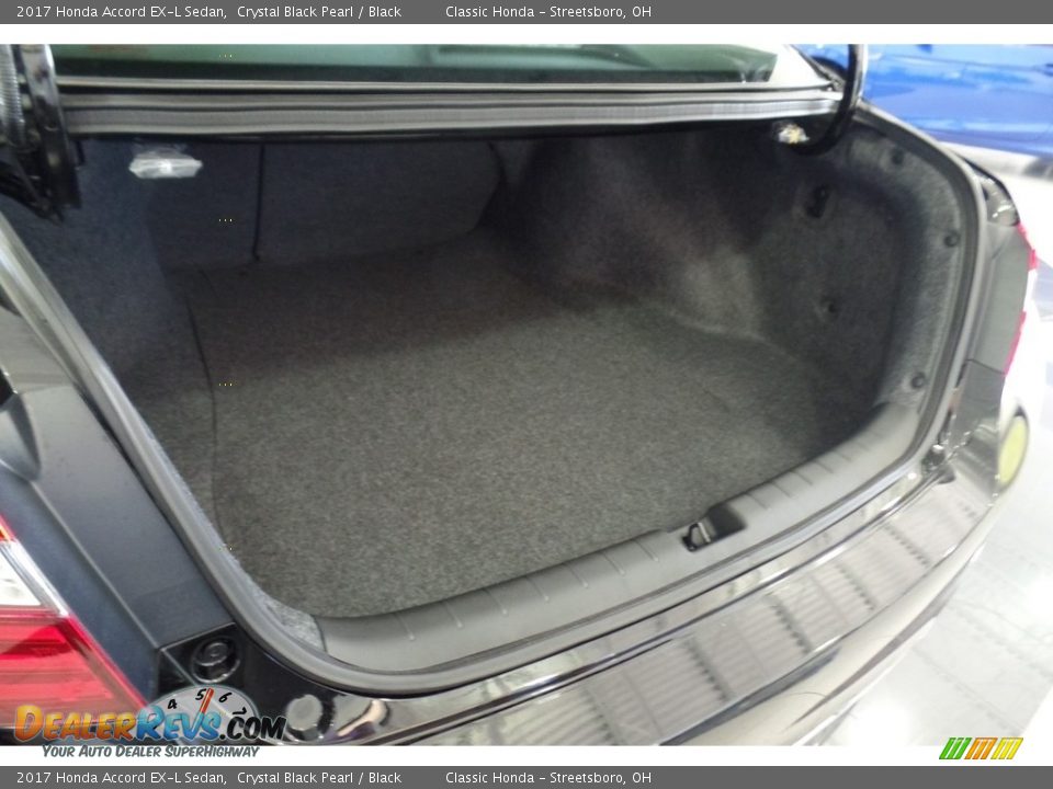 2017 Honda Accord EX-L Sedan Crystal Black Pearl / Black Photo #23