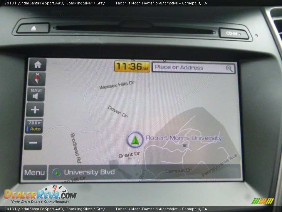 Navigation of 2018 Hyundai Santa Fe Sport AWD Photo #13