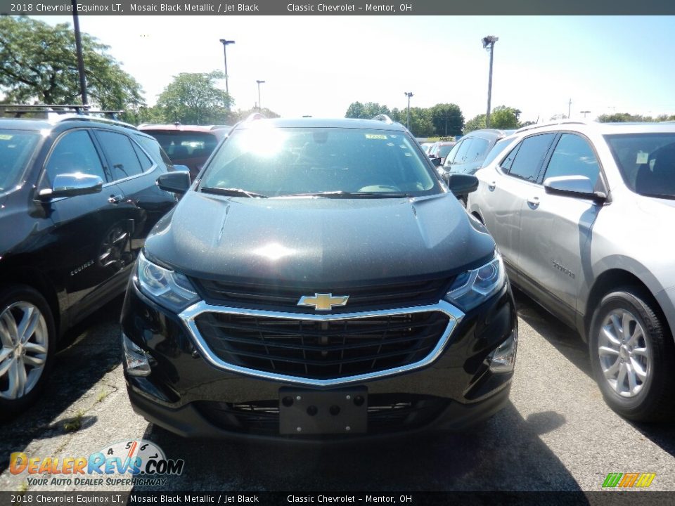 2018 Chevrolet Equinox LT Mosaic Black Metallic / Jet Black Photo #2